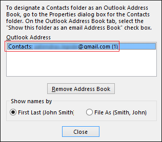 how to update address book in outlook 2016 for mac